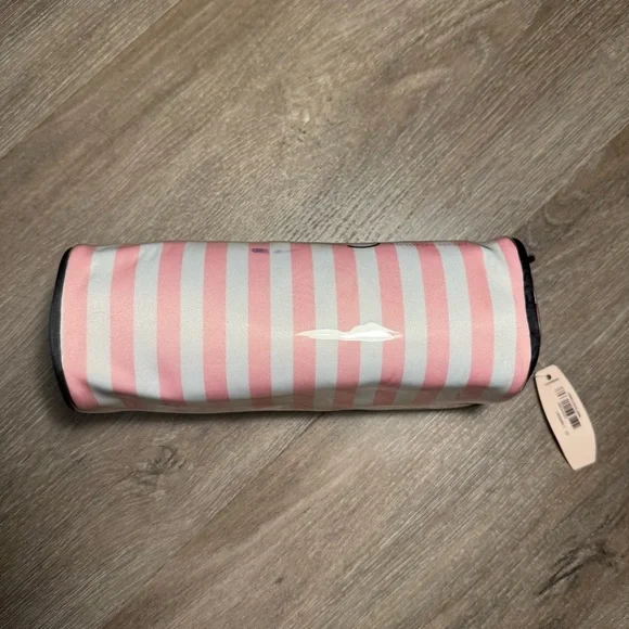 Victoria's Secret Pink and White Striped Pouch - Picture 2 of 5